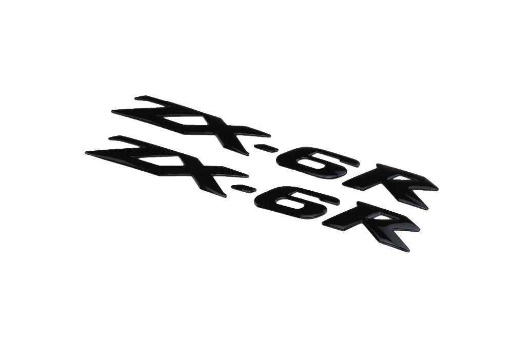ZX6R Logo - KODASKIN Motorcycle 3D Raise Emblem Stickers Decal for Kawasaki ZX6R ...