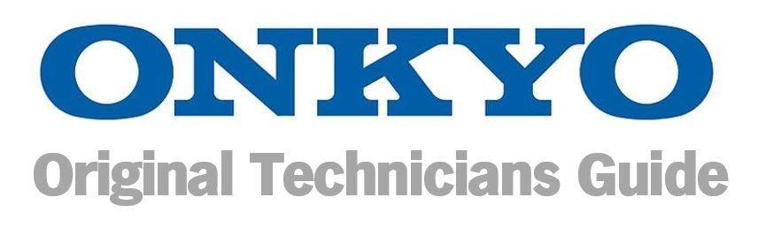 Onkyo Logo - Onkyo TX RZ710 A/V Receiver Service Manual and Repair Guide | eBay