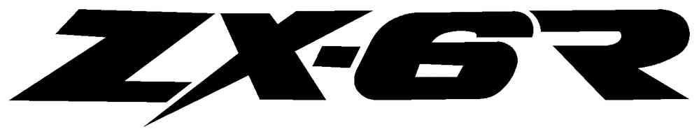 ZX6R Logo - ZX6R decal