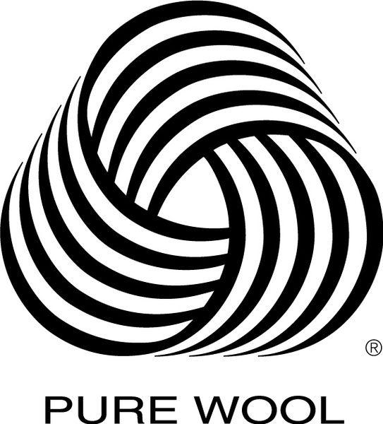 Wool Logo - Pure Wool logo Free vector in Adobe Illustrator ai ( .ai ) vector ...
