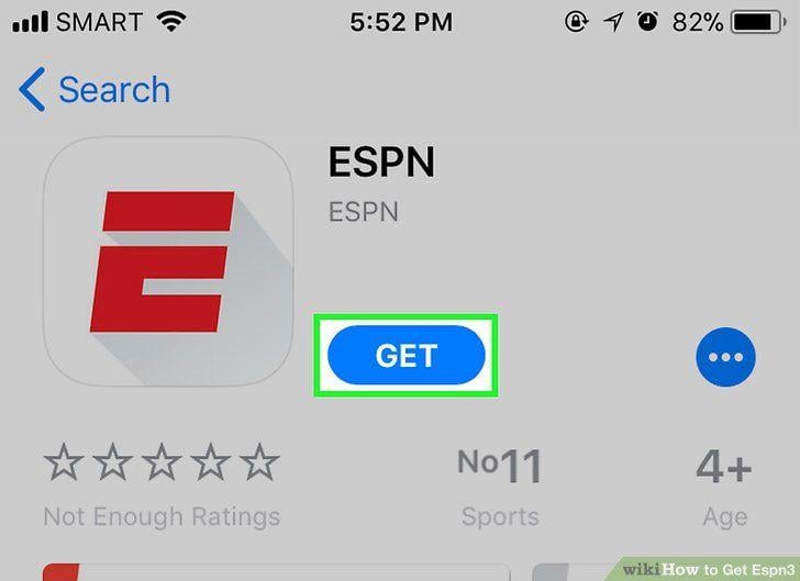 ESPN3 Logo - How to Get Espn3: 12 Steps (with Pictures) - wikiHow