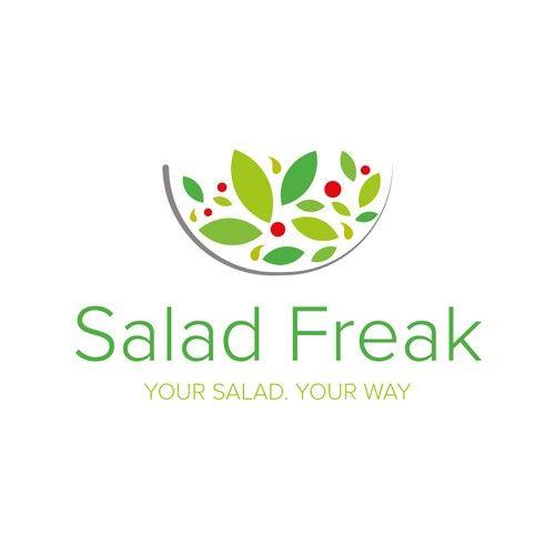 Salad Logo - Salad Freak Logo design. Logo design contest