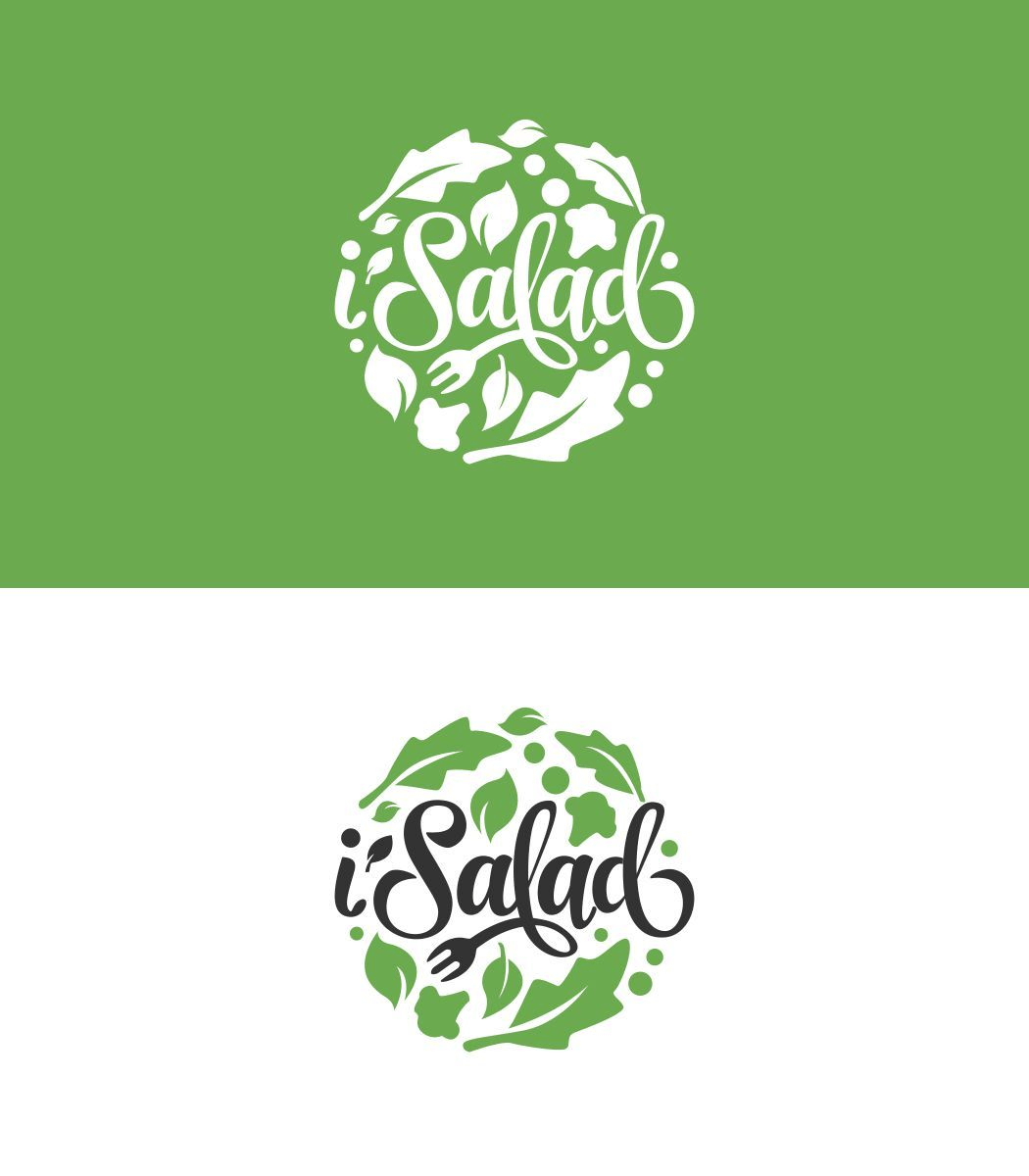 Salad Logo - Logo Letter Salad | 99designs | branding | Logotipos, Logan, Logotypes