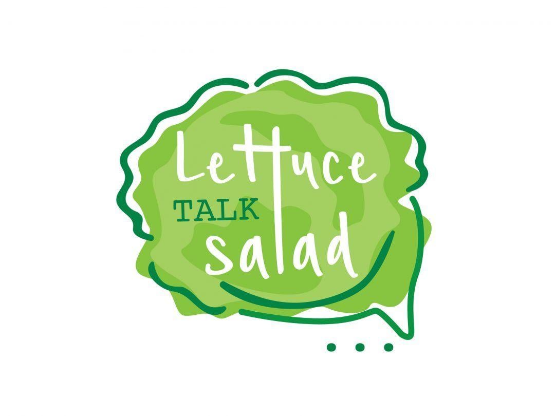 Salad Logo - Lettuce Talk Salad - Logo design - JB Graphics