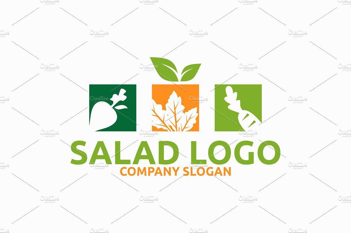 Salad Logo - Salad Logo Logo Templates Creative Market