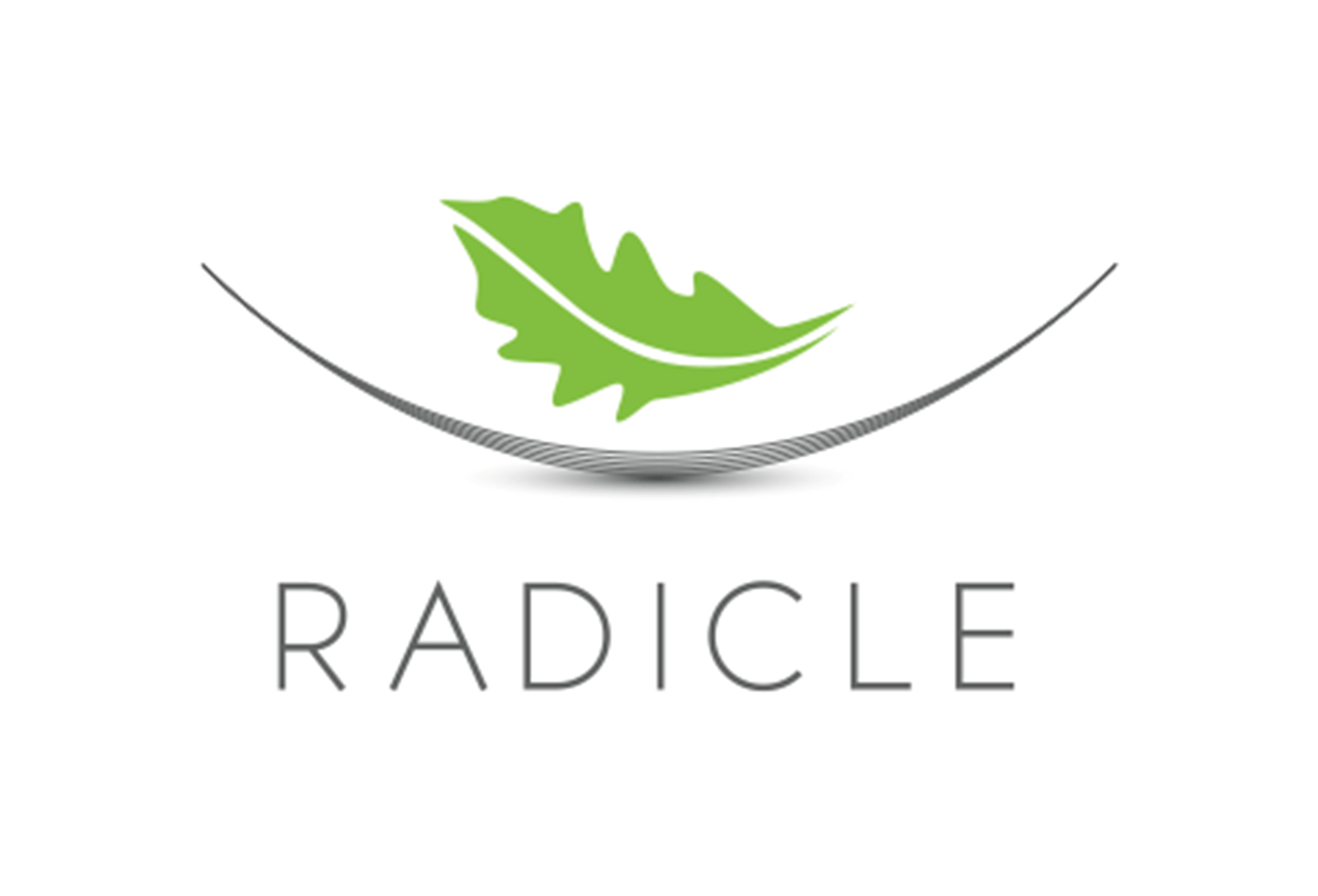Salad Logo - The Raddest thing at Expo East. Living Salad from Radicle Farms