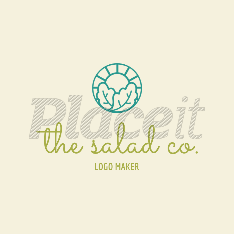 Salad Logo - Placeit Restaurant Logo Maker