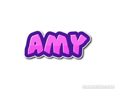 Amy Logo - Amy Logo | Free Name Design Tool from Flaming Text