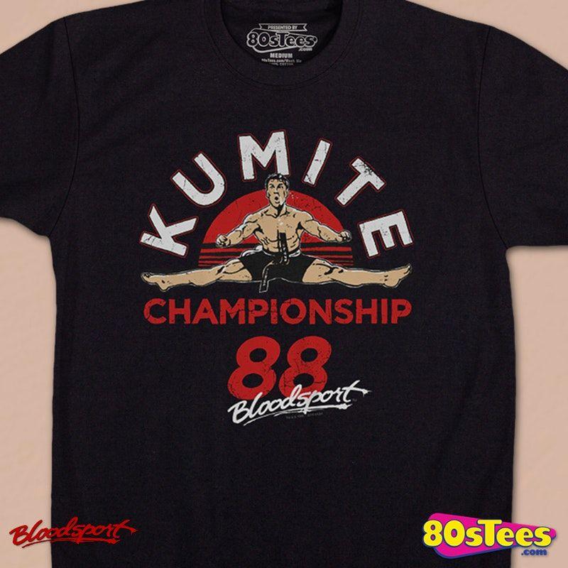 Bloodsport Logo - Kumite Championship Bloodsport T-Shirt: Bloodsport Mens T-Shirt