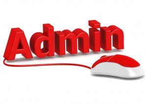 Admin Logo - Virtual Administration. Flexible