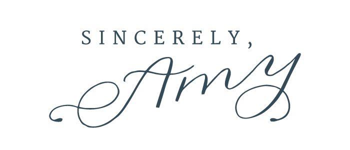 Amy Logo - New Brand + Website Design for Sincerely Amy Designs