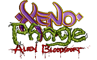 Bloodsport Logo - Xenophage: Alien BloodSport (2015) promotional art