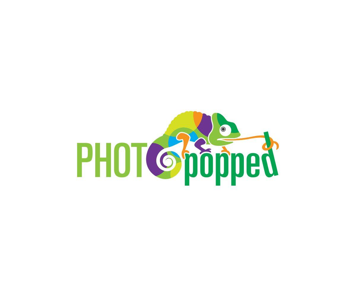 Elim Logo - Playful, Colorful Logo Design for Photopopped by Elim | Design #8407673