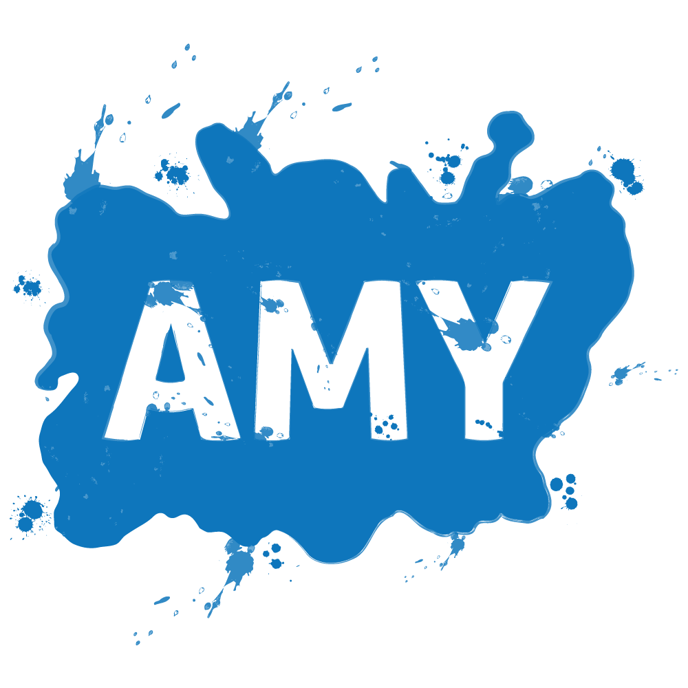 Amy Logo - PORTFOLIO. Amy Harmz Design