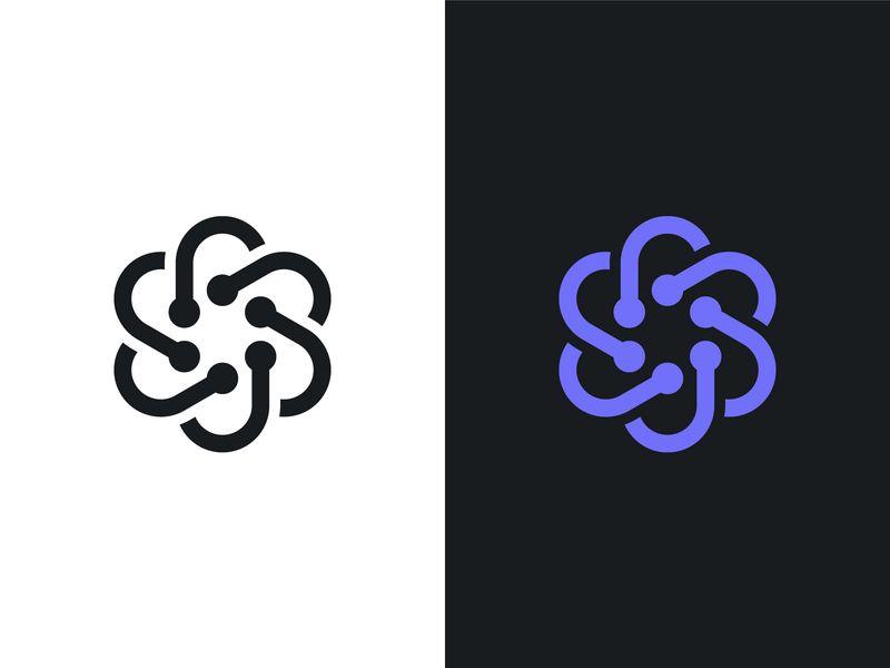 Molecule Logo - Molecule logo by Alex Tsanev | Dribbble | Dribbble