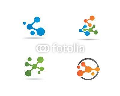 Molecule Logo - molecule logo vector | Buy Photos | AP Images | DetailView
