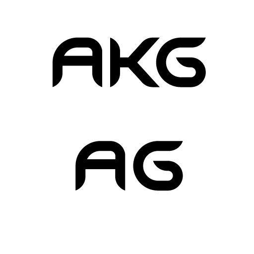AKG Logo - Entry #4 by RomanZab for I need a two separate logo icons designed ...