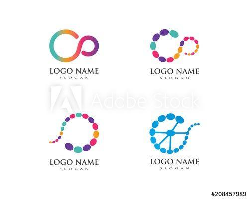 Molecule Logo - molecule logo vector icon template - Buy this stock vector and ...