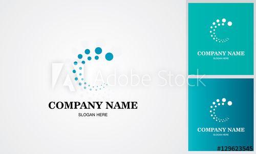 Molecule Logo - dot circle molecule logo - Buy this stock vector and explore similar ...