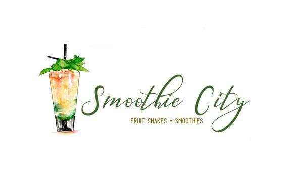 Smothie Logo - Smoothie logo Drink logo Restaurant logo Bar logo Alcohol | Etsy