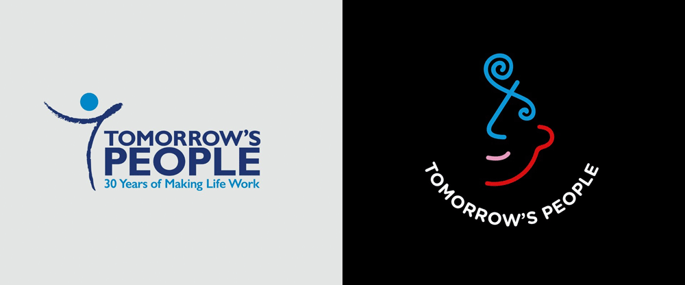 Tomorrow Logo - Brand New: New Logo and Identity for Tomorrow's People by Ricky Richards
