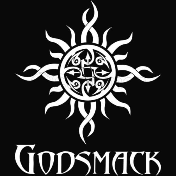 Godsmack Logo - Godsmack New Tribal Logo White Women's Racerback Tank Top | Customon.com