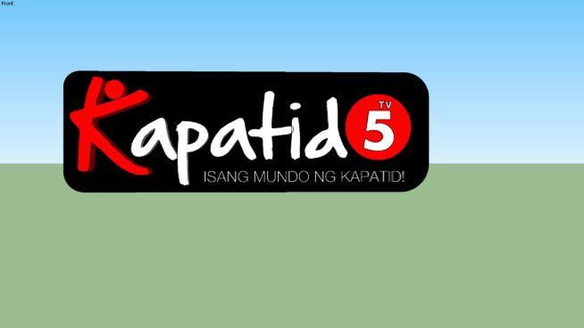 TV5 Logo - Kapatid TV5 logo | 3D Warehouse