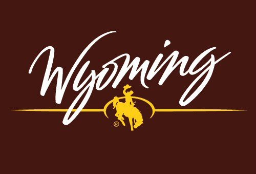 Wyoming Logo - Custom lettering logo for Wyoming Tourism using pointed brush script