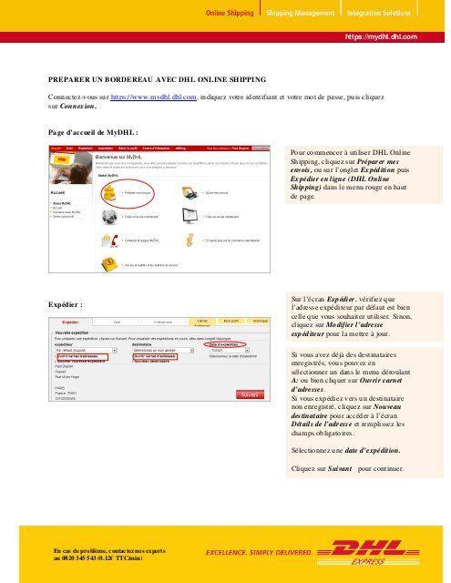 MyDHL Logo - https://mydhl.dhl.com Pr