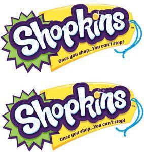 Shopkins Logo - x A5 Shopkins Logos Edible ICING Sheet 7625758703251