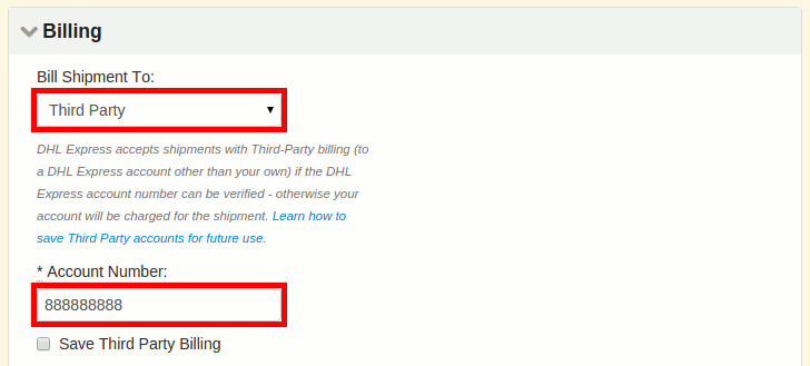 MyDHL Logo - How to: Bill my DHL Express shipments to a third party account