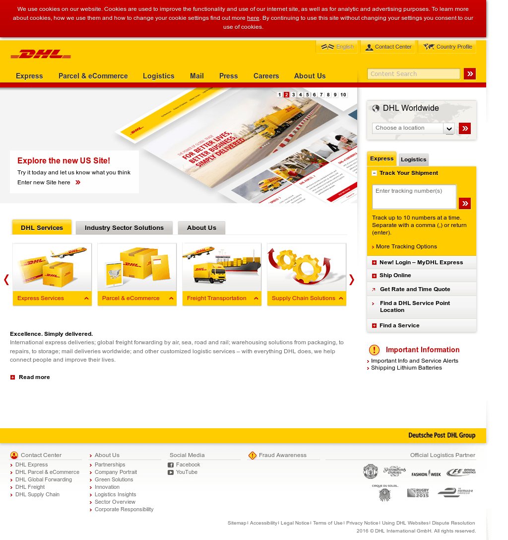MyDHL Logo - DHL Competitors, Revenue and Employees Company Profile