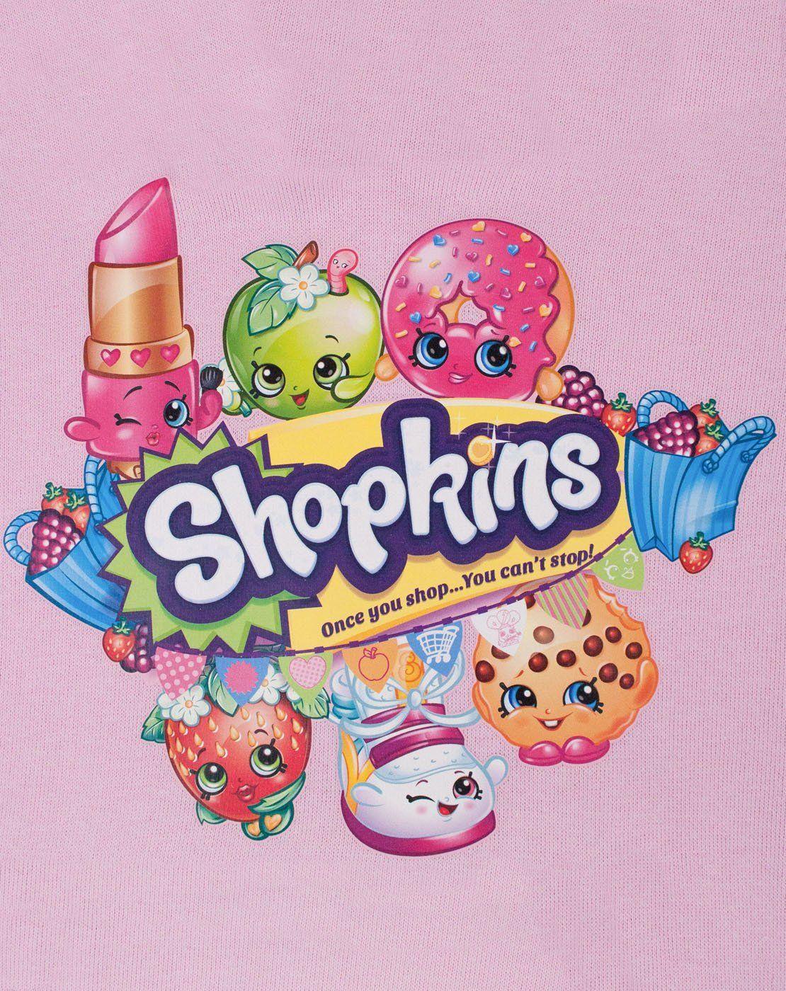 Shopkins Logo - Shopkins Once You Shop Girl's Hoodie | Noisy Sauce Live