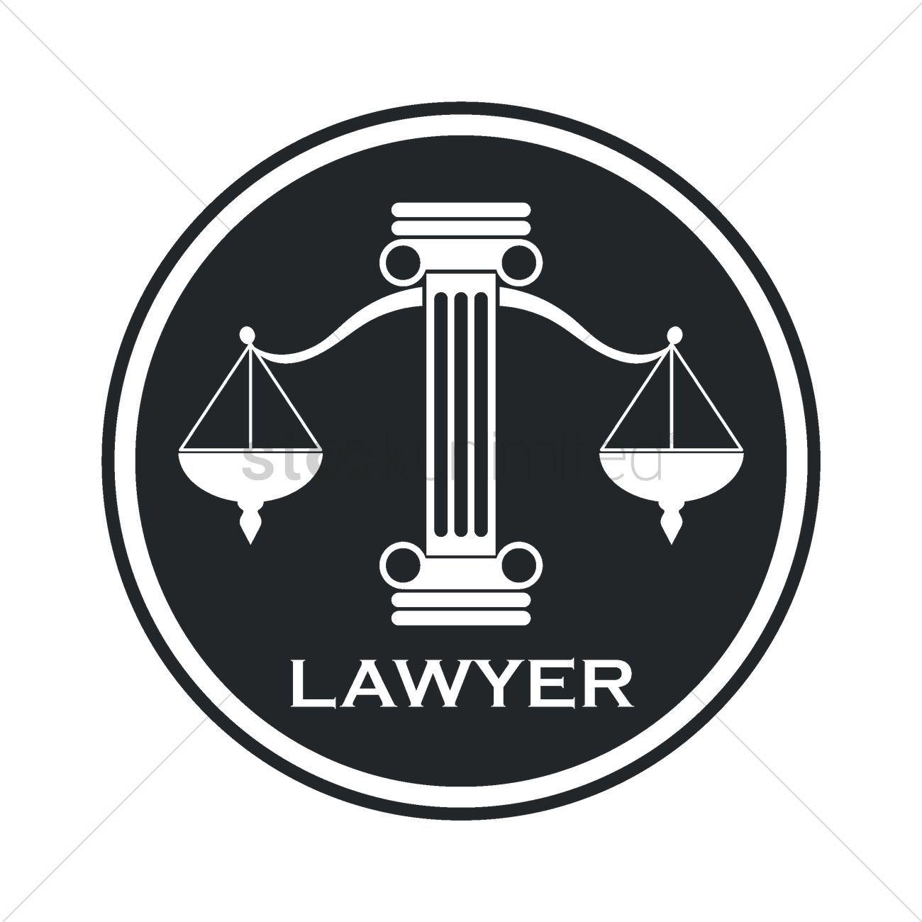 Lawyer Logo - Lawyer logo element Vector Image