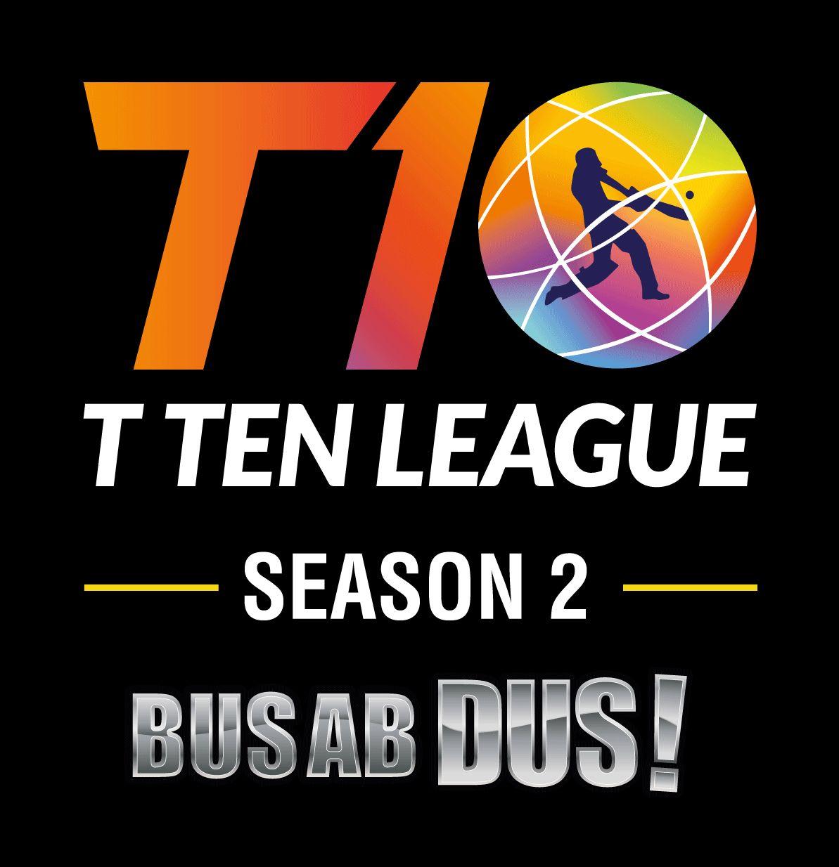 T10 Logo - T10 League appoints Sony TV as Broadcast Partner for 3 Years ...