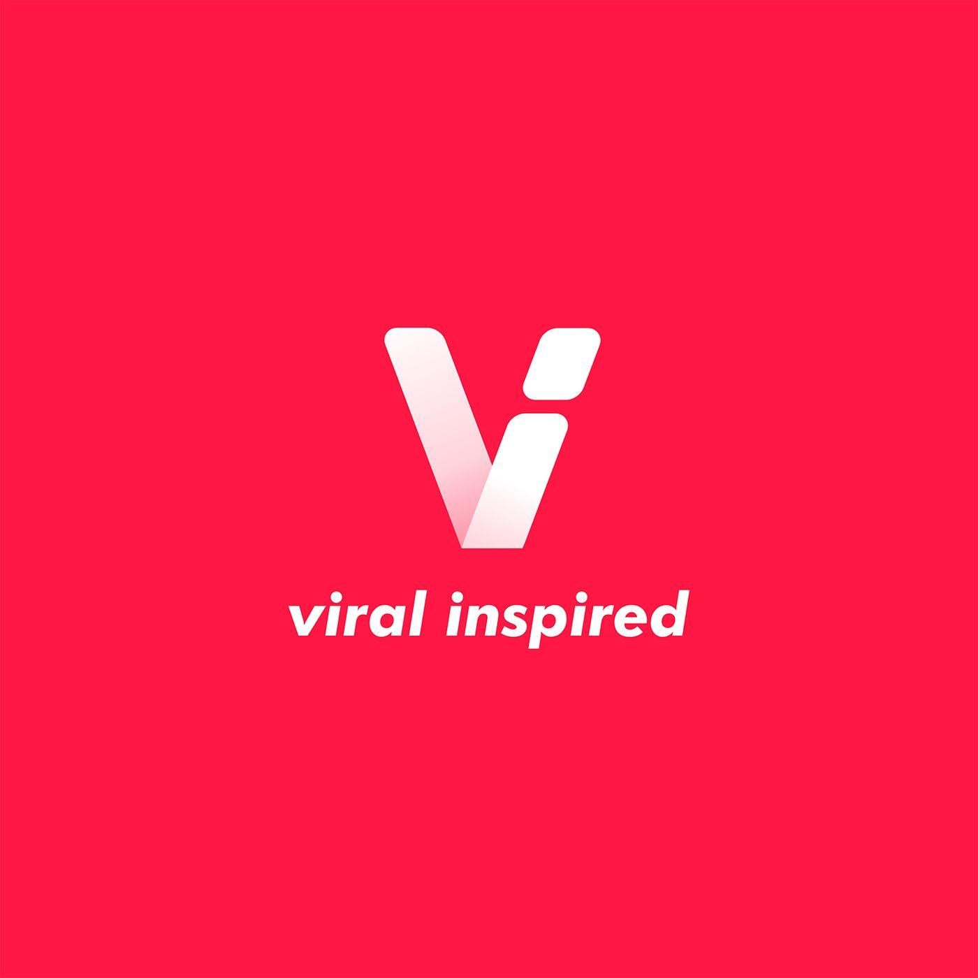 Viral Logo - Viral Inspired logo design on Behance