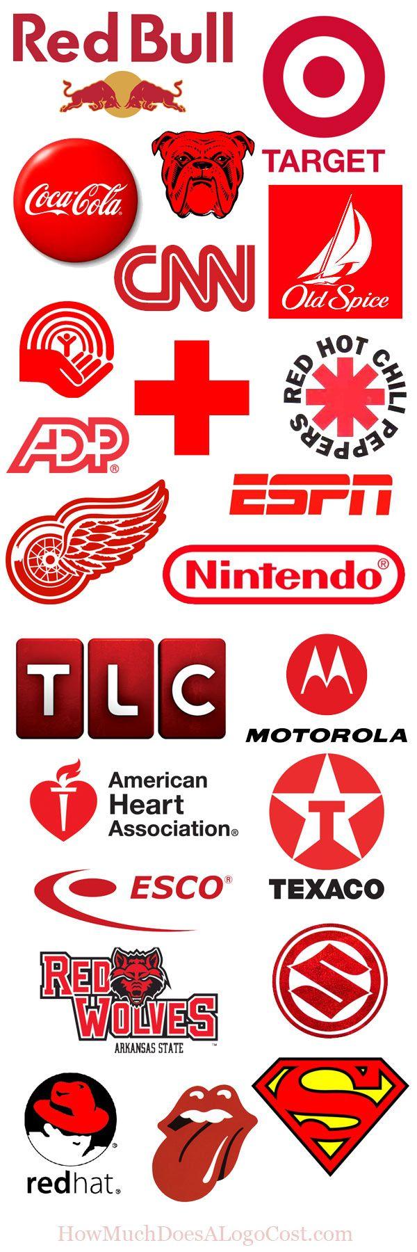 All Red Logo - Red m Logos