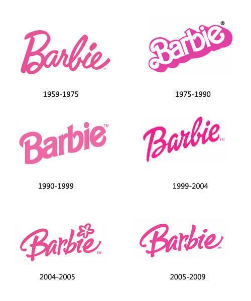 Barbie.com Logo - Barbie Logos Over The Years | 80's & 90's Toys and Games | Barbie ...