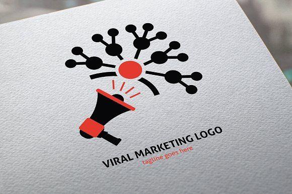 Viral Logo - Viral Marketing Logo ~ Logo Templates ~ Creative Market
