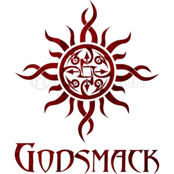 Godsmack Logo - Godsmack New Tribal Logo Dirty Red Apron | Customon.com