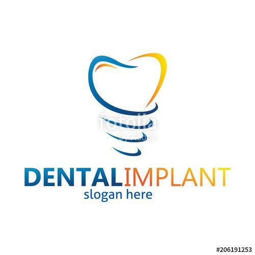 Implant Logo - dental braces logo, dental implant, dental logo design