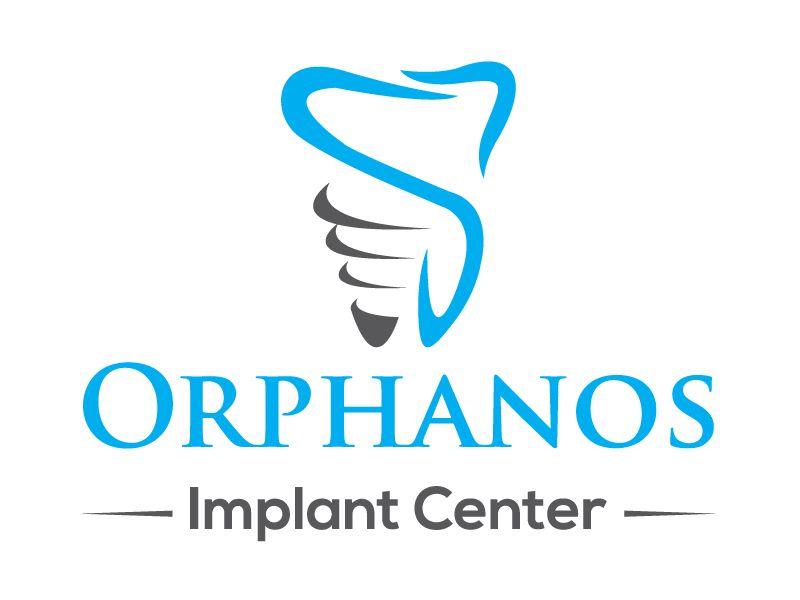 Implant Logo - Modern, Professional, Dental Logo Design for Orphanos Implant Center ...