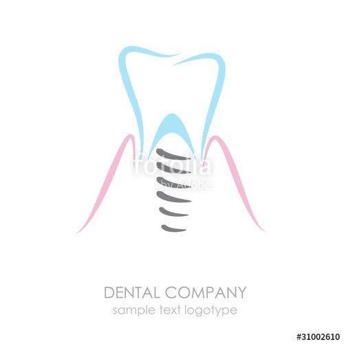 Implant Logo - Logo Dental Implant # Vector Stock Image And Royalty Free Vector