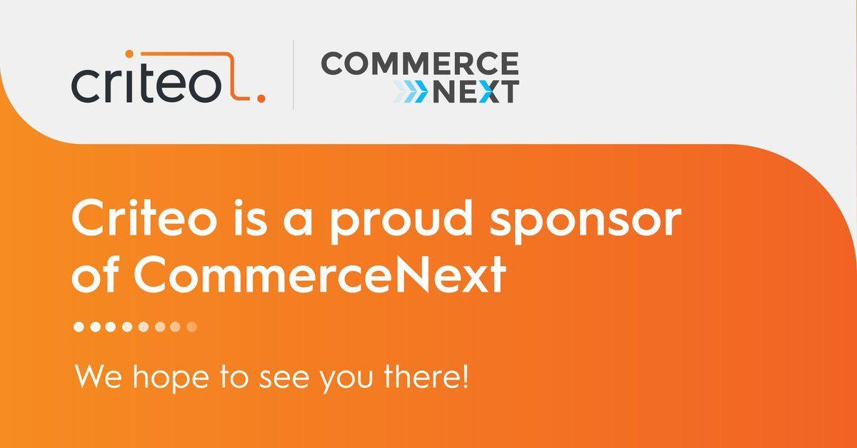 Criteo Logo - Criteo're excited to sponsor #CommerceNext in NYC