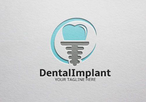 Implant Logo - Dental Implant Logo – GRAPHICGO