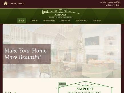 Amports Logo - AMPORT Design & Construction | Builder Garden City Park