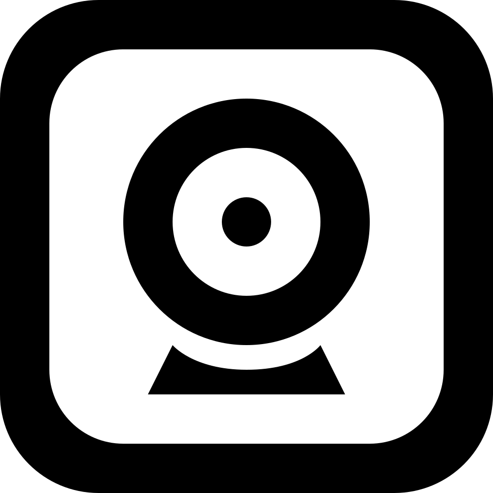 Webcam Logo - Webcam Svg Png Icon Free Download