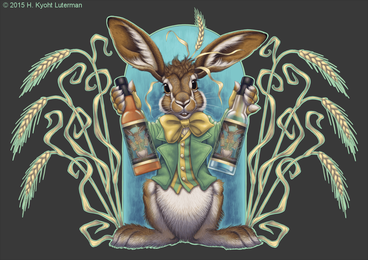 MadRabbit Logo - Mad Rabbit Distillery by Kyoht -- Fur Affinity [dot] net