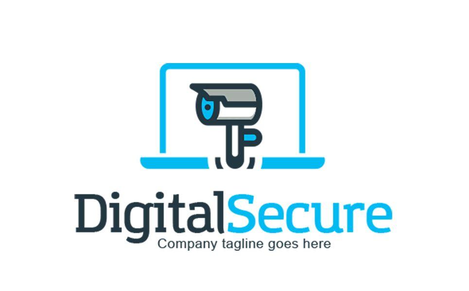 Webcam Logo - Digital Security. Security Camera. WebCam Logo Template