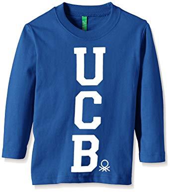UCB Logo - United Colors of Benetton Boy's 3YR3C12JW UCB Logo T-Shirt